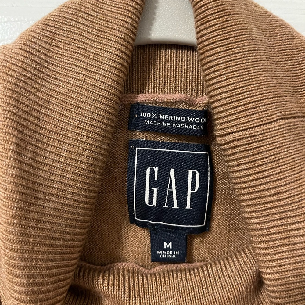 GAP | 100% Merino Wool Turtleneck | m - Picture 2 of 5